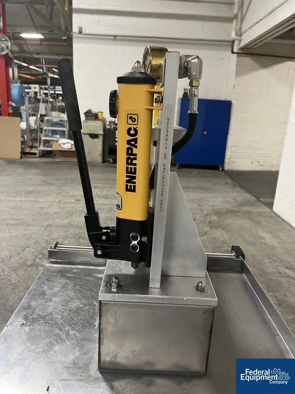 GlobePharma #MTCM-II, Single Station Tablet Press, 3k psi - Image 6