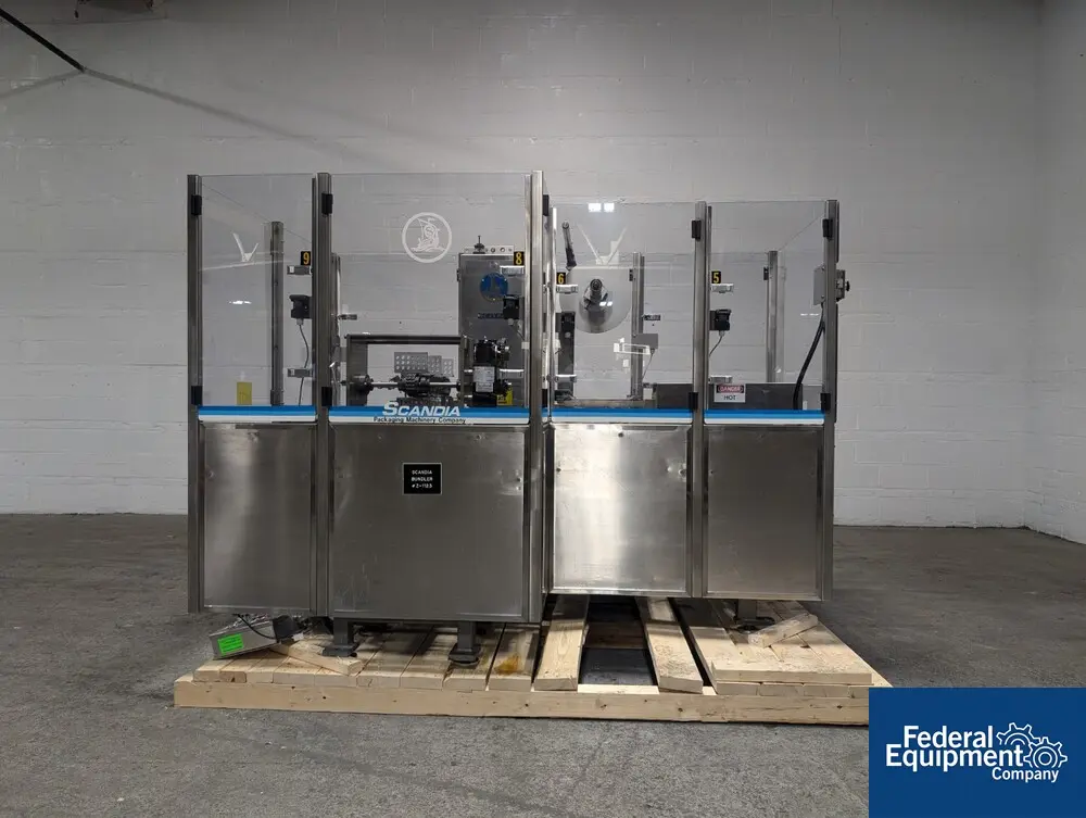 Scandia #350, Overwrapper Bundler, 35 cpm, 4-12" x 2-6" x 1-4" package range - Image 1