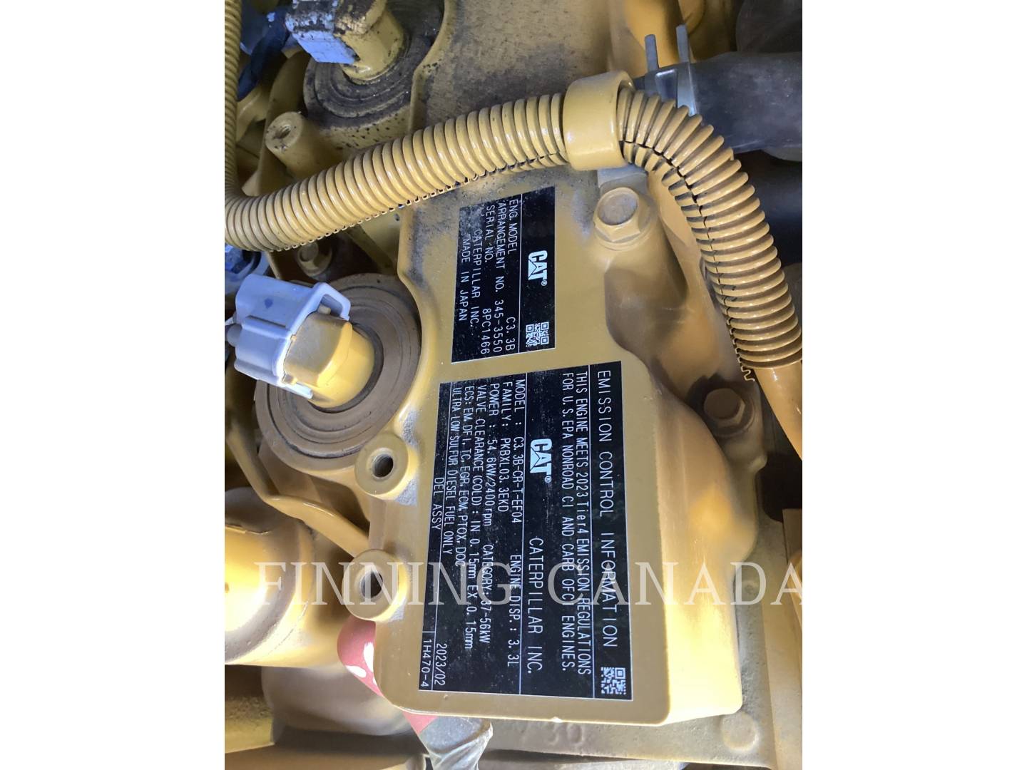 Cat 262D3, Skid Steer Loader, 682 hours, S/N: TP401365, 2023 - Image 8