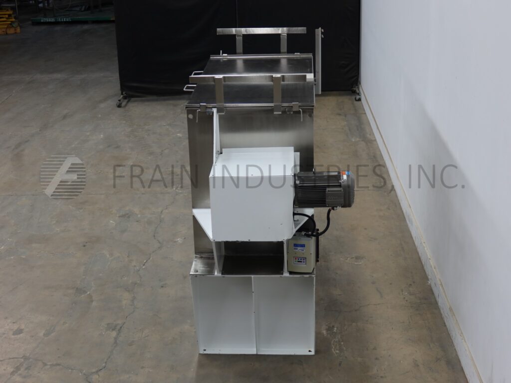 30 cu.ft. Ross #42N-25S, 316 Stainless Steel, double ribbon mixer, 60" L x 29" W x 33" D, flip up cover, 10 HP - Image 4