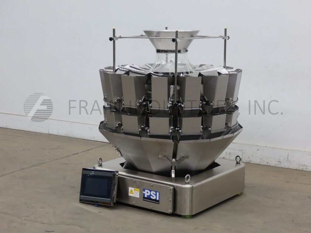 Powell Systems #PSI-14-3SS-D, dimpled bucket, combination weigh scale, up to 140 WPM - Image 1