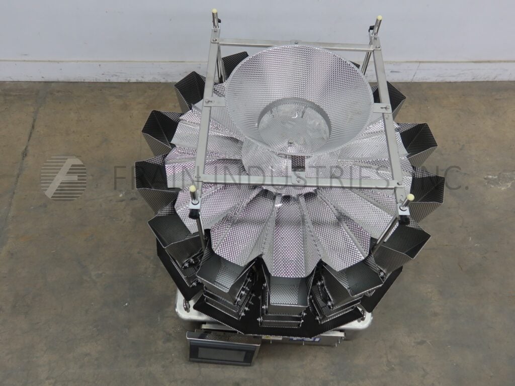 Powell Systems #PSI-14-3SS-D, dimpled bucket, combination weigh scale, up to 140 WPM - Image 2