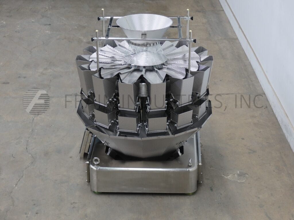 Powell Systems #PSI-14-3SS-D, dimpled bucket, combination weigh scale, up to 140 WPM - Image 3