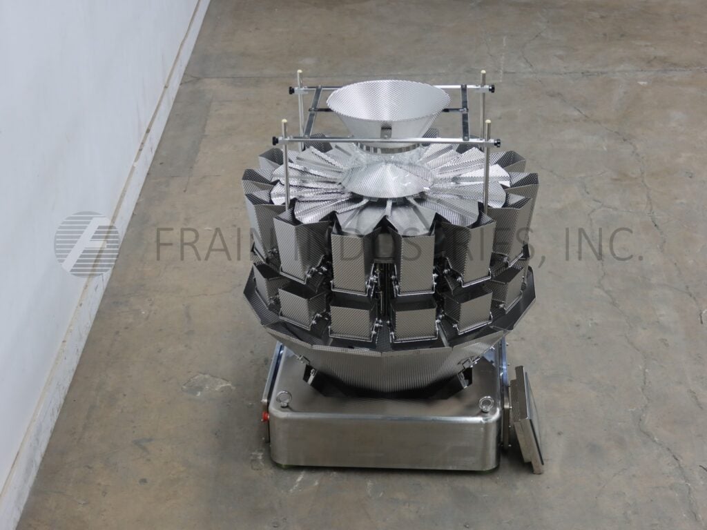 Powell Systems #PSI-14-3SS-D, dimpled bucket, combination weigh scale, up to 140 WPM - Image 4