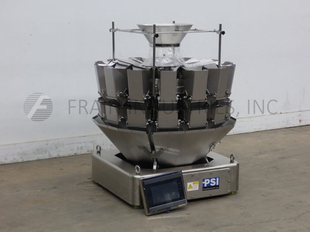 Powell Systems #PSI-14-3SS-D, dimpled bucket, combination weigh scale, up to 140 WPM - Image 5