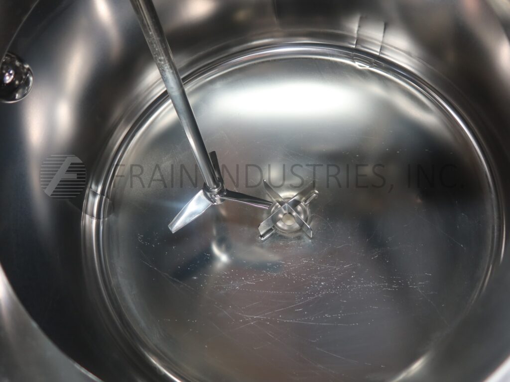 145 gallon DCI, 316 Stainless Steel, internal vacuum tank, 42" dia. x 35" deep with a 23" straight wall, 1 HP - Image 2