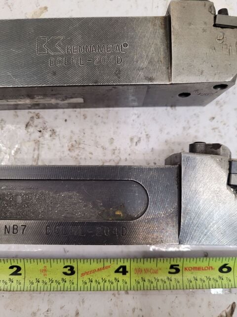 Kennametal DCLNL-204D  Turning Toolholder  Set of 2 - Image 2