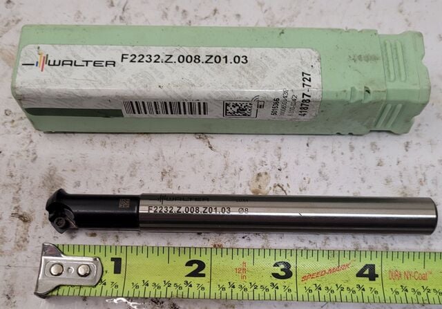 Walter Indexable Mill Cutter F2232.Z.008.Z01.03 - Image 1