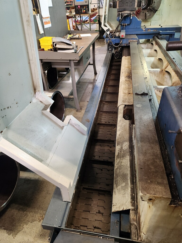 44" x 156" Dean Smith & Grace #4432Px156, CNC hollow spindle lathe, 31" chuck, 15" spindle hole, 50 HP, 1500 - Image 10
