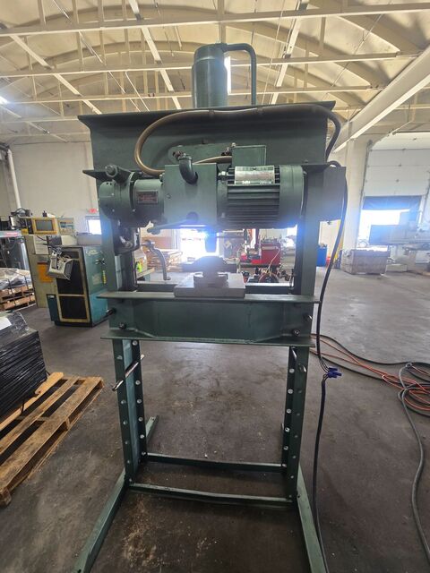 50 Ton, Dake #Elec-Draulic-I-5-050, hydraulic H-frame press, 50 ton - Image 3