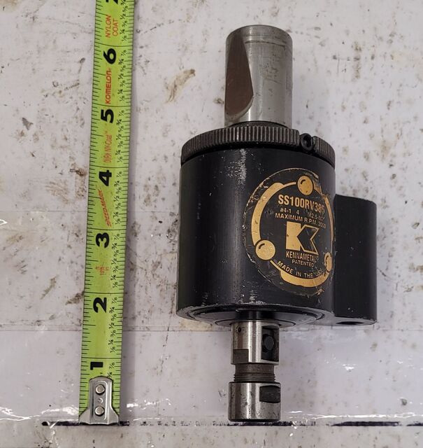 Kennametal #4-1/4 (M2.5-M7) Reverse Tapping Head Attachment w/ 1" Shank - Image 1