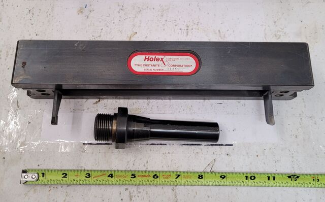 Holex Circle Cutter Tool, 1 to 12" Cutting Diam, 1-1/2" Cutting Depth - Image 2