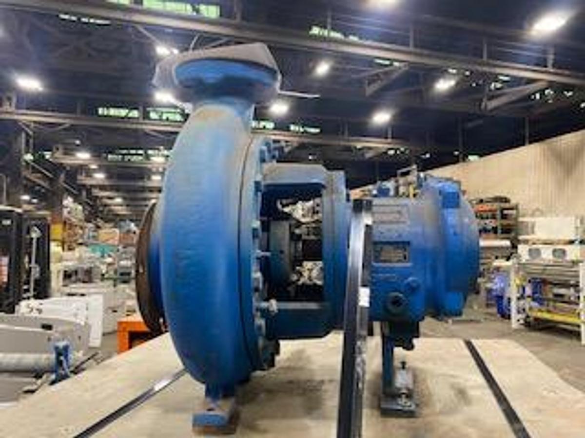 Goulds #3196, 3x4-13 centrifugal pump, serial #766E2500-2 - Image 1