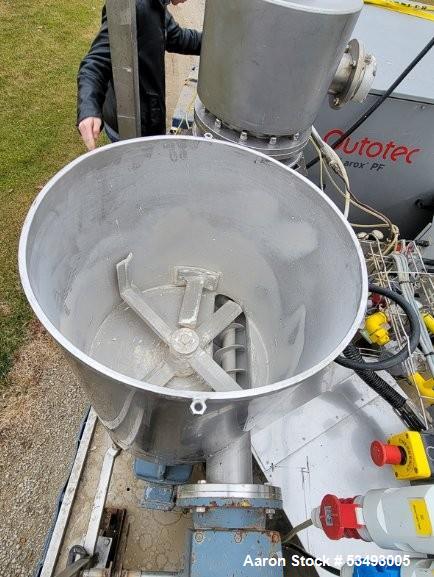 GEA Niro #Swirl-Fluidizer, Agitated Flash Dryer, 55 kg/hr Evaporation, Stainless Steel, Skid, NG/LP, 2009 - Image 4