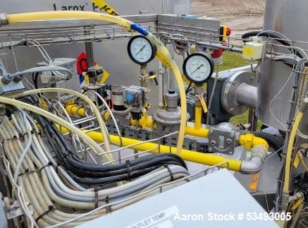 GEA Niro #Swirl-Fluidizer, Agitated Flash Dryer, 55 kg/hr Evaporation, Stainless Steel, Skid, NG/LP, 2009 - Image 8