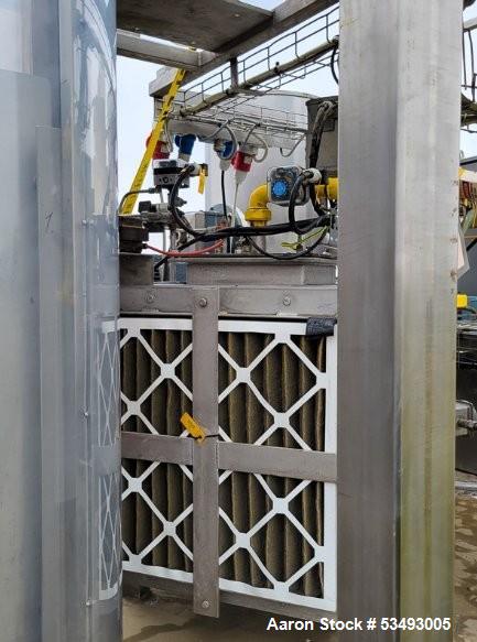 GEA Niro #Swirl-Fluidizer, Agitated Flash Dryer, 55 kg/hr Evaporation, Stainless Steel, Skid, NG/LP, 2009 - Image 9