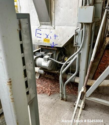 Barr-Rosin, Fluid Bed Dryer, Natural Gas Heater, 744 lb/hr Evaporation, 15879 cfm @13" sp blower, 2003, AS IS - Image 9