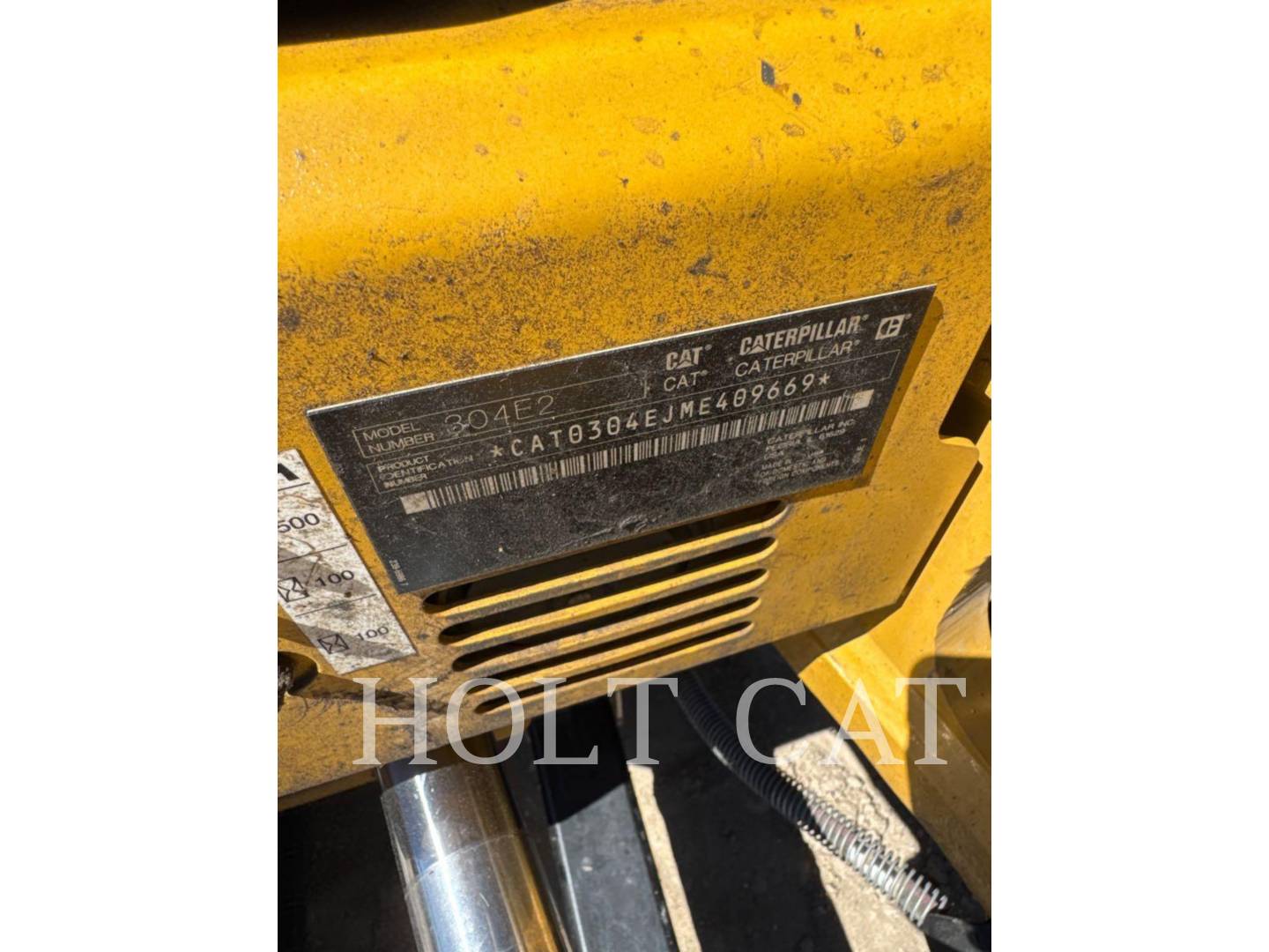 Caterpillar 304E CR, Crawler Excavator, 132 hours, S/N: ME409669, 2022 - Image 6