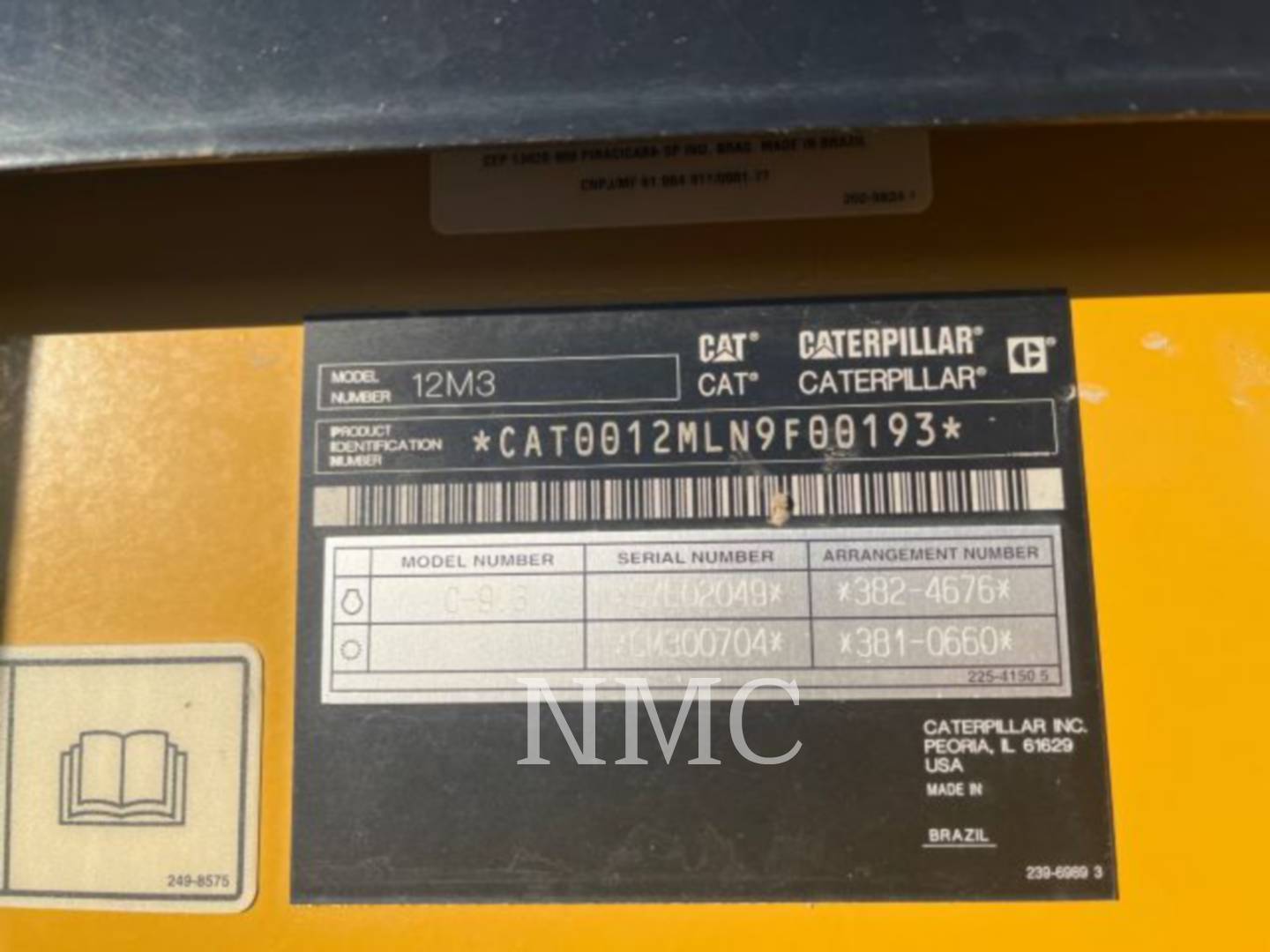 Caterpillar 12M3, Motor Grader, 11955 hours, S/N: N9F00193, 2014 - Image 6