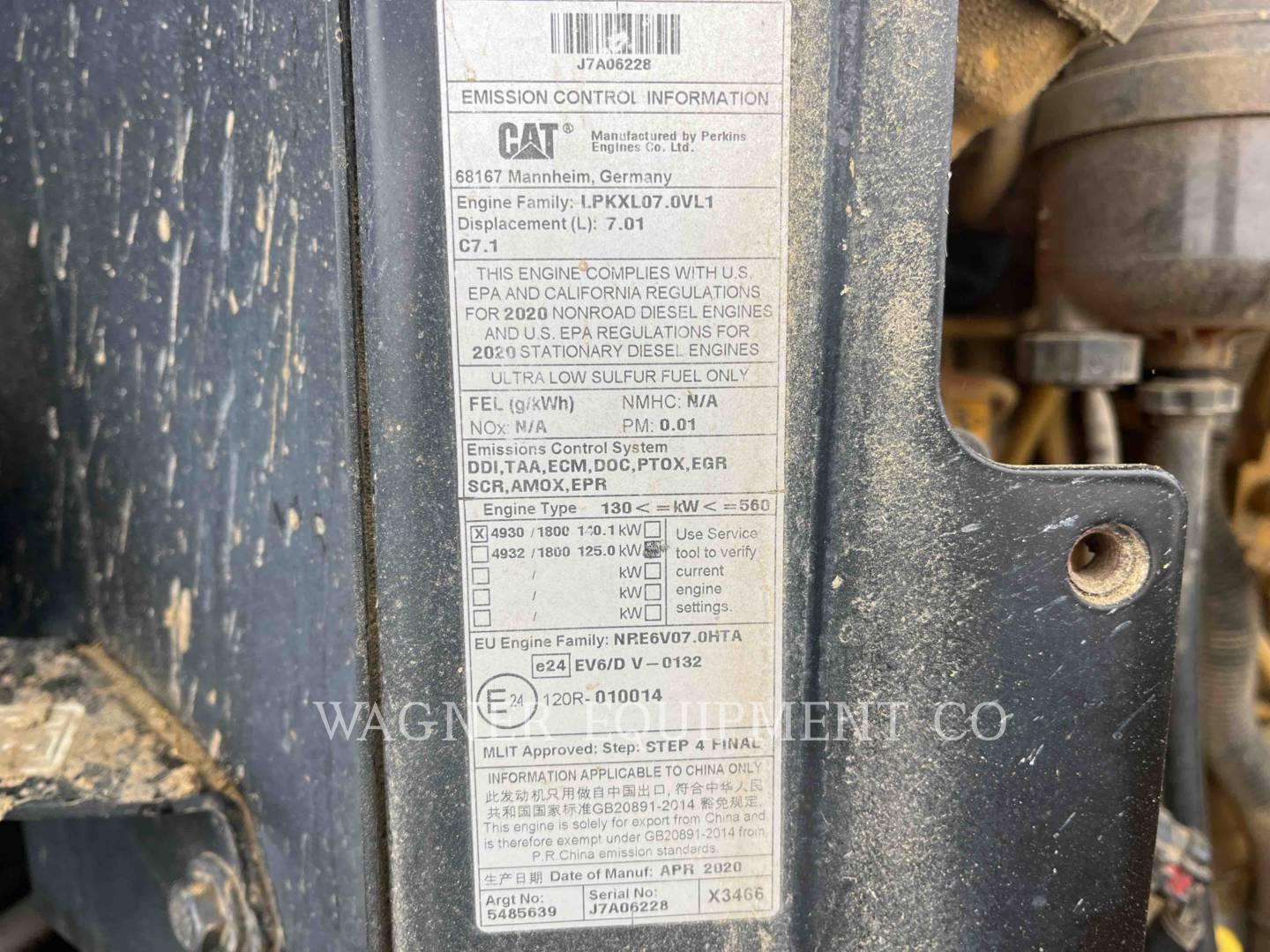 Cat 930M, Wheel Loader, 8868 hours, S/N: J5K00279, 2020 - Image 8