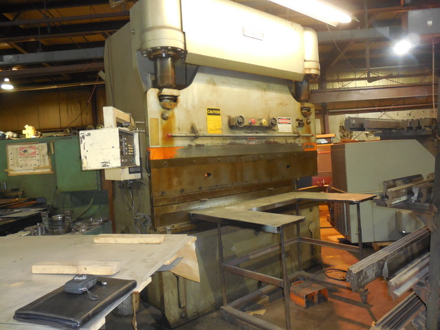 165 Ton, Pacific #J165-8, hydraulic press brake, Hurco IV, serial 8471 - Image 2