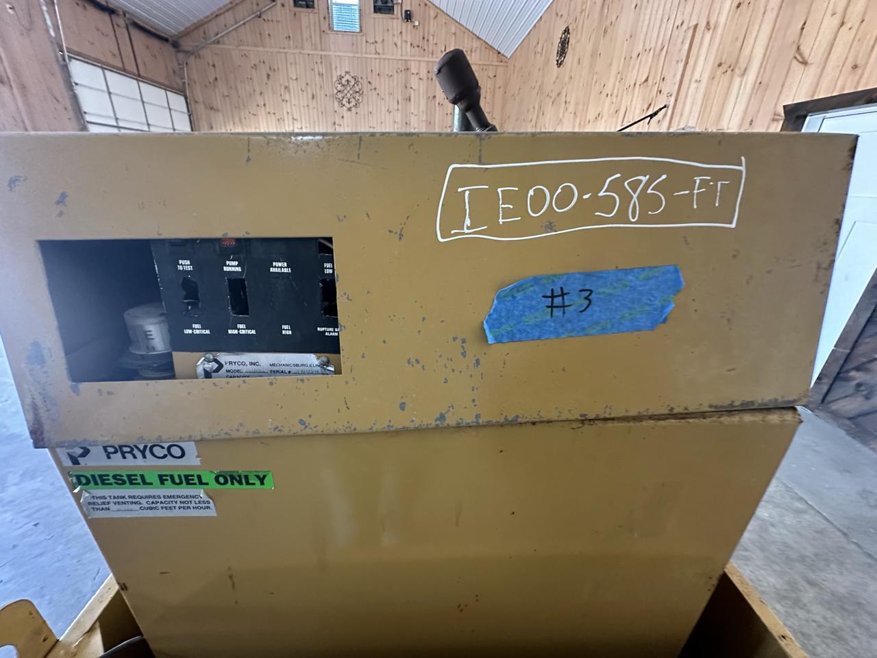 155 gallon Pryco, diesel fuel tank with transfer pump - Image 8