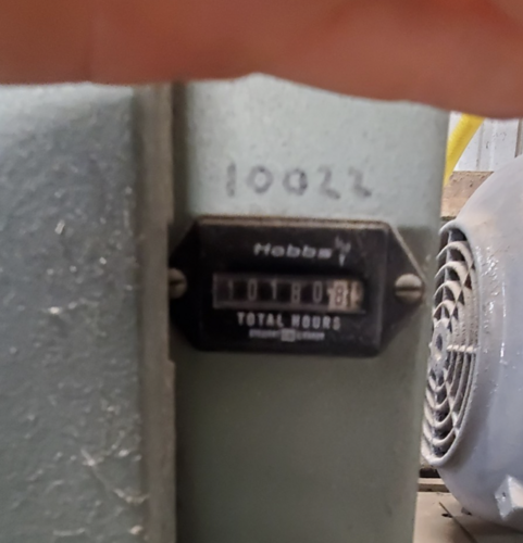 125 psi, Joy #TA-020, Compressor, 20 Hp, 230 V., 10181 hours - Image 2