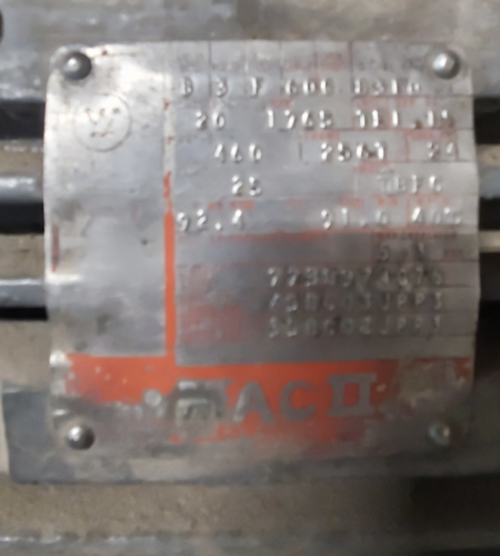 125 psi, Joy #TA-020, Compressor, 20 Hp, 230 V., 10181 hours - Image 4