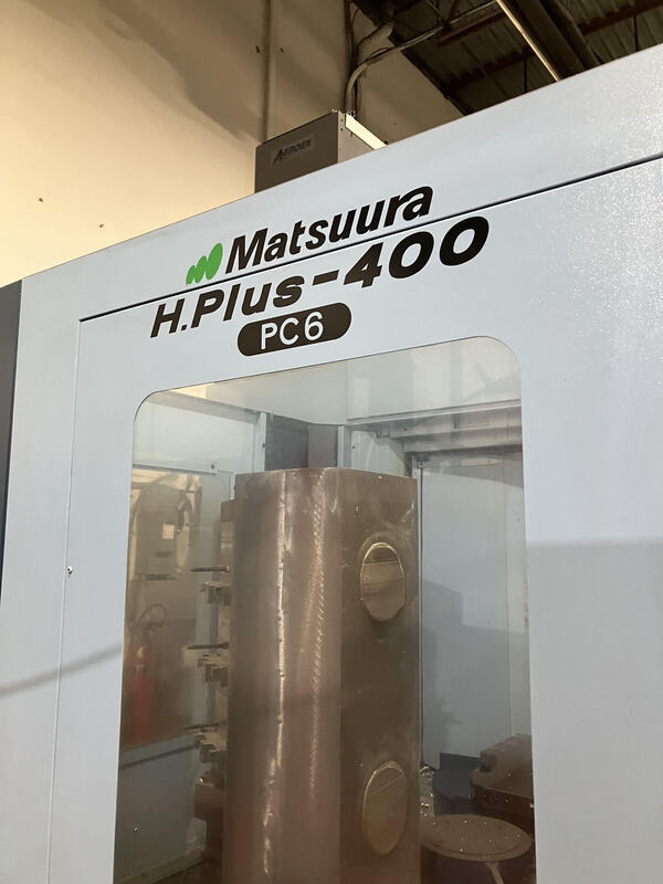 Matsuura #H.Plus-400, 4-Axis CNC horizontal machining center, 6 pallet, Fanuc G-Tec31i Control, 120-360 - Image 2