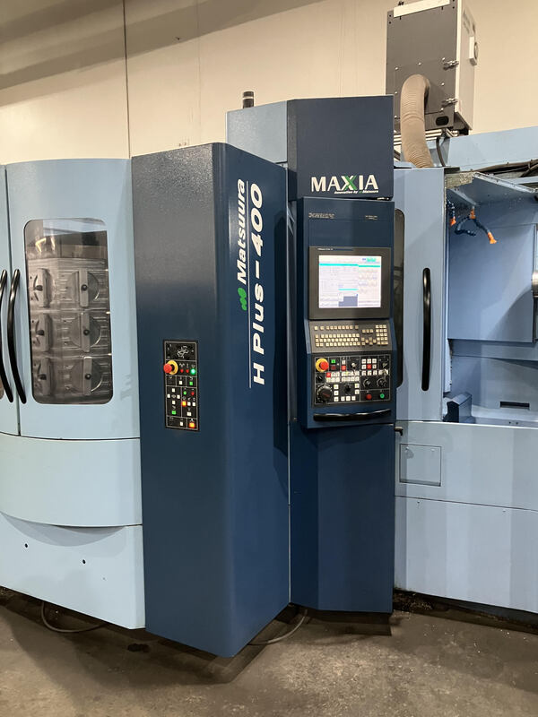 Matsuura #H.Plus-400, 4-Axis CNC horizontal machining center, 6 pallet, Fanuc G-Tec31i Control, 120-360 - Image 5