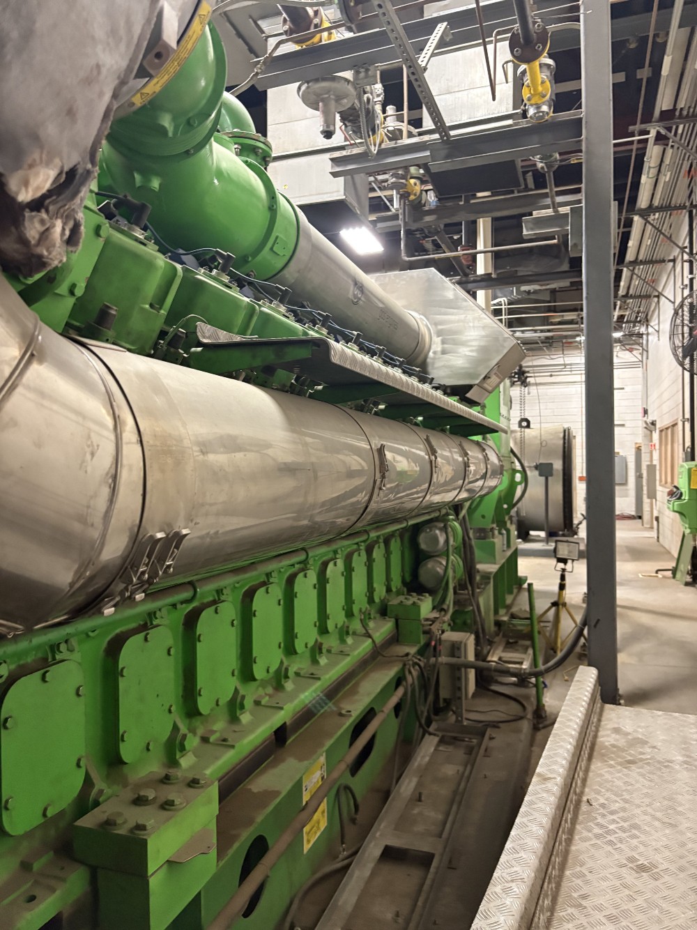 2650 KW Jenbacher #J620 GS, Natural gas generator set, 7200-12470 Volts, 2013 - Image 5