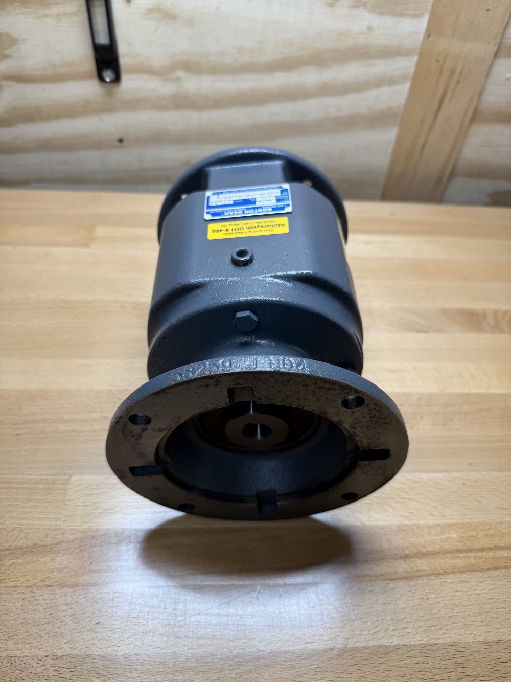 1.14 HP, Boston Gear #F832BF-14S-B5-M8, In-Line Helical Gear Drives - Image 4