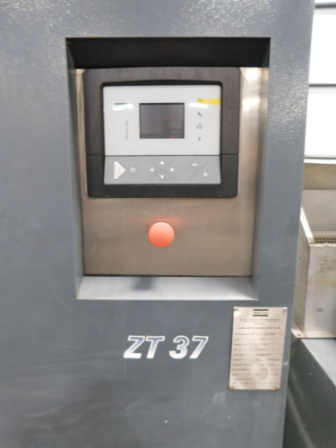 197 scfm, 125 psig, Atlas Copco #ZT37, air compressor, 60 HP, 2016 - Image 9