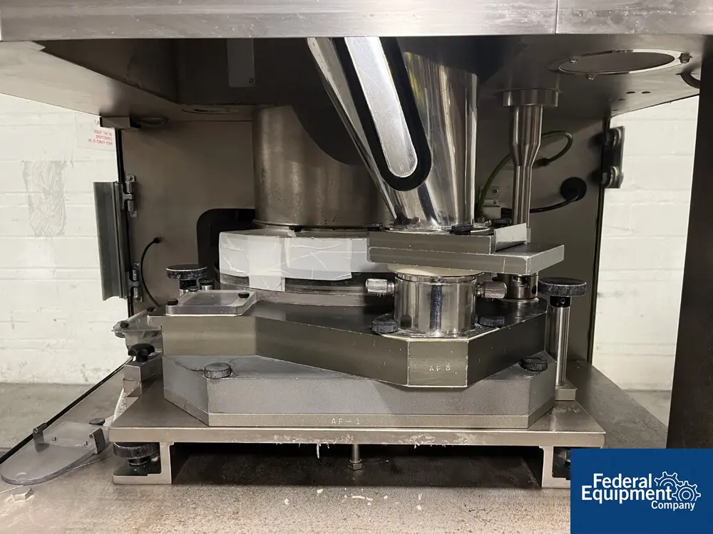 8 Ton, Kikusui #836KAWC, Tablet Press, 36 station, B type keyed, 16mm diameter x 16mm fill max, 216000 TPH - Image 8