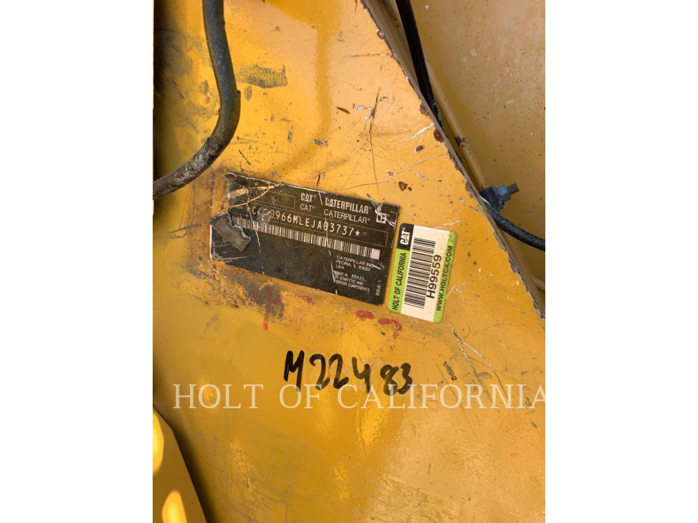 Cat 966M, Wheel Loader, 8240 hours, S/N: EJA03737, 2021 - Image 6