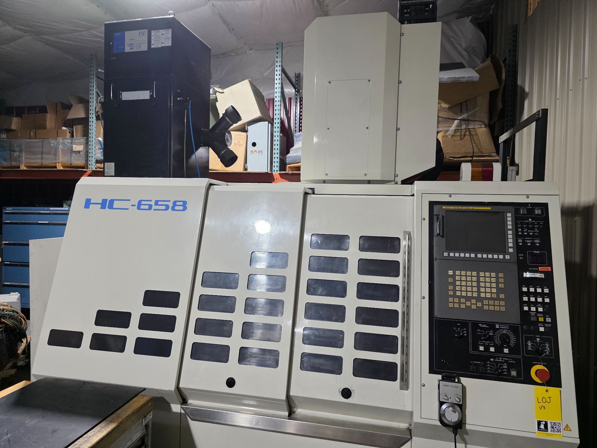 Roku Roku #HC-658, 4-Axis graphite mill, 23.6" X, 19.6" Y, 15.7" Z, 32000 RPM, 30 automatic tool changer, 2006 - Image 1