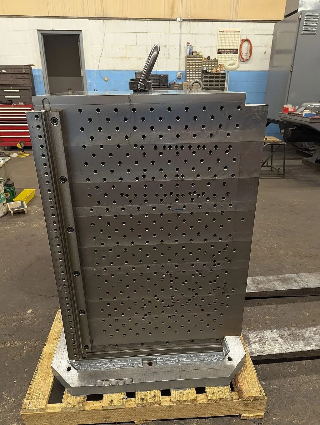 23.625" x 23.625" x 42" Tombstone, fully drilled & tapped, (4 available) - Image 1