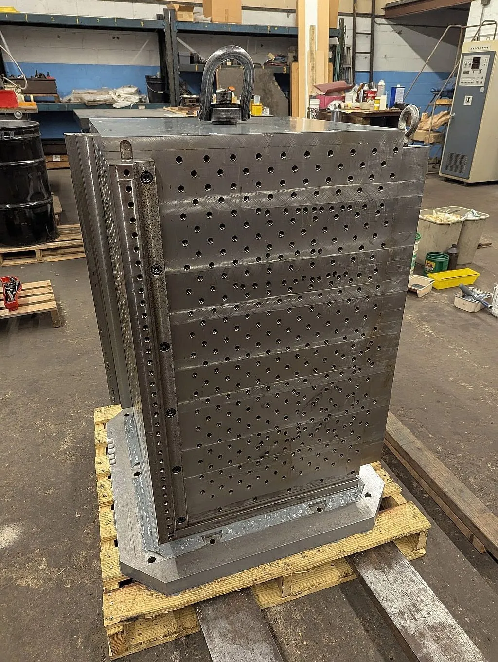 23.625" x 23.625" x 42" Tombstone, fully drilled & tapped, (4 available) - Image 2