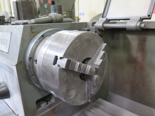 18" x 60" Cosmo #L-1860, engine lathe, 10" swing over cross slide, 7.5 HP, 3.2" bore, 12 speed 40-2000 RPM - Image 4