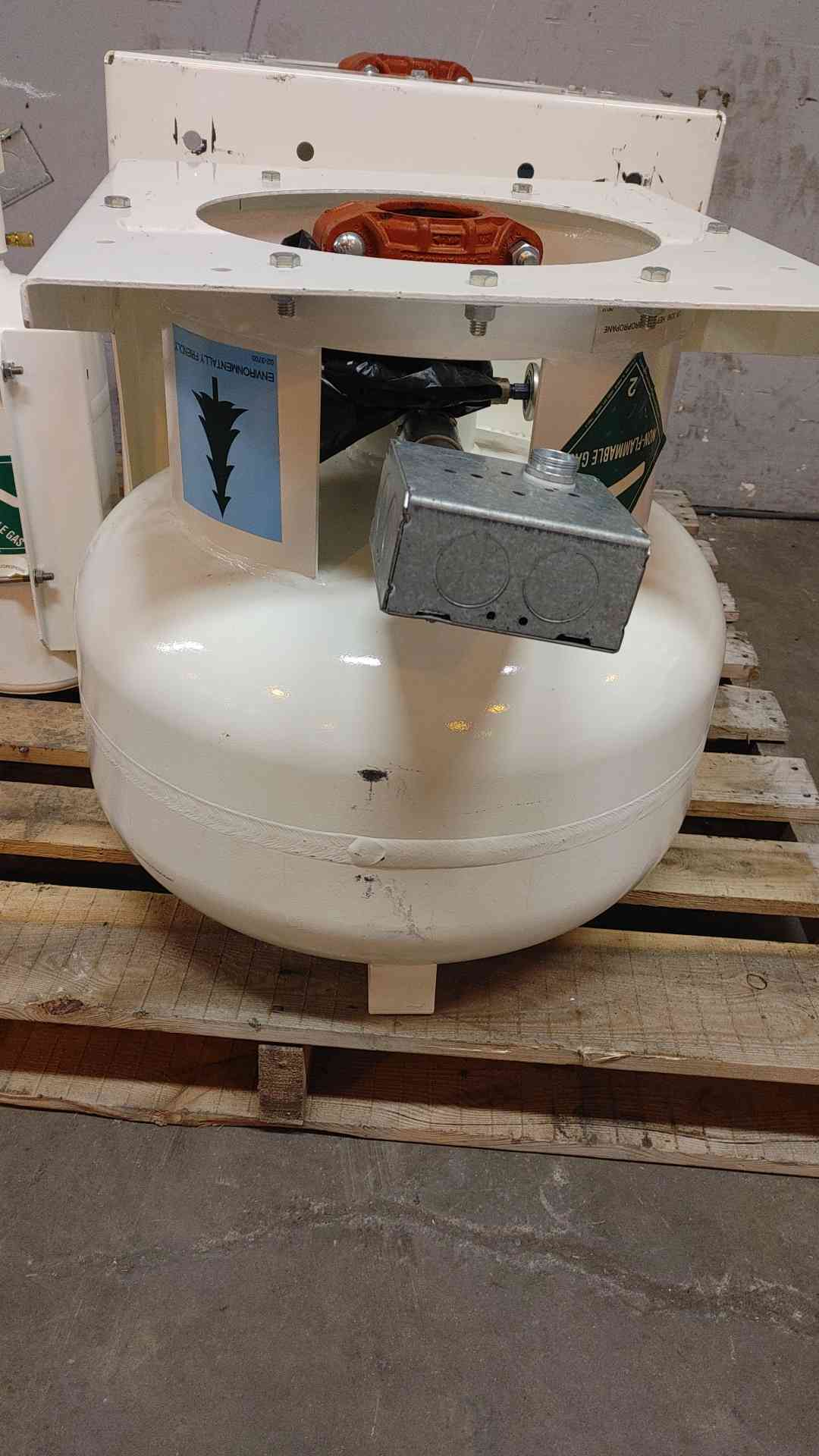 223 lbs. Fike, Clean Agent Extinguishing System Unit, FM-200 Agent - Image 1