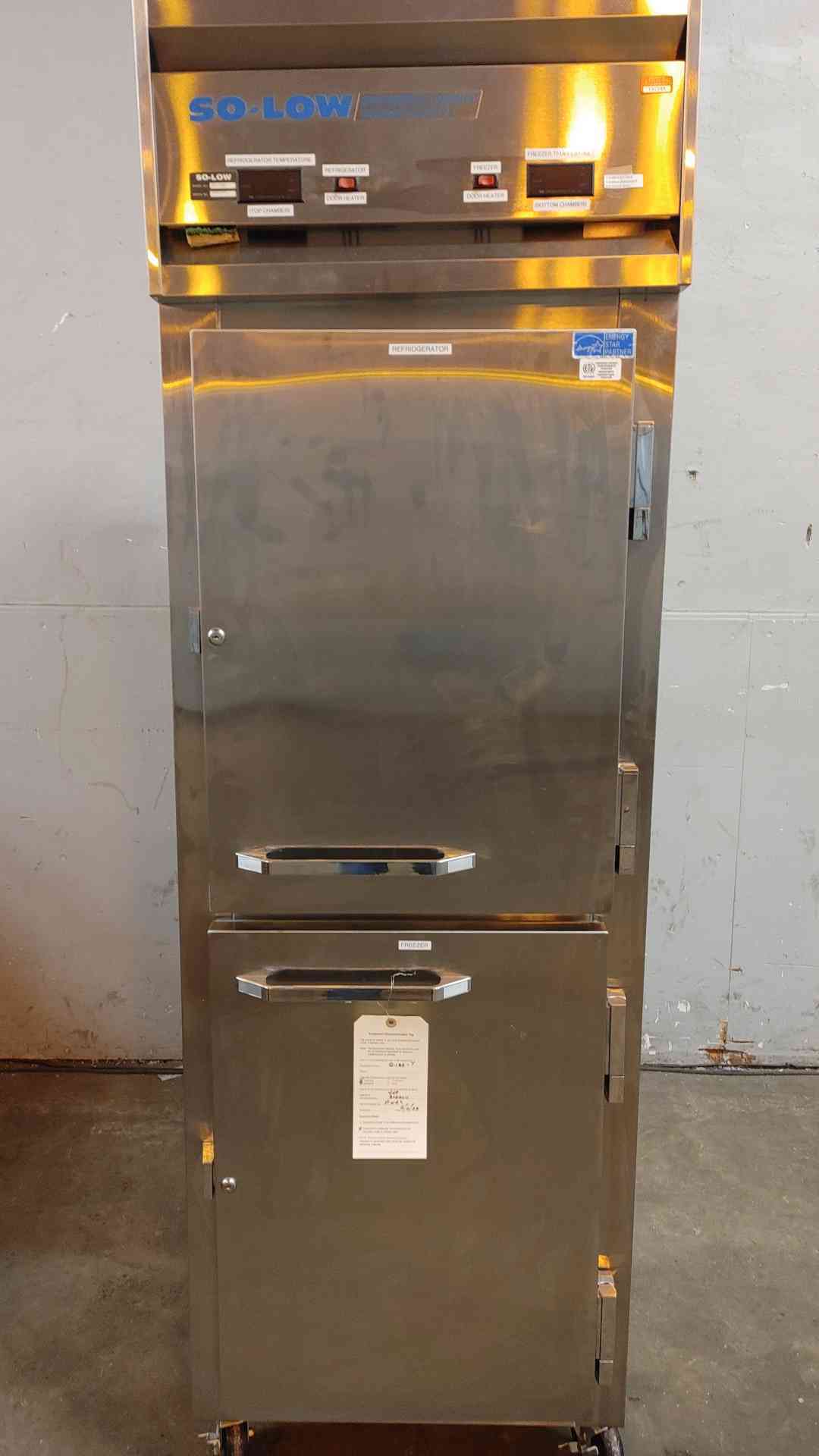 Continental #S1RF-SS, Refrigerator, R134A/R404A, 2-Door, 492/174 psi, 115 V - Image 1