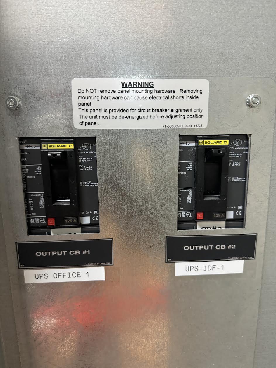 75 KVA MGE #PMN084-42-075, PDU, 3 Phase, 90/208 Amps, 480 x 208 V, 2023 - Image 2