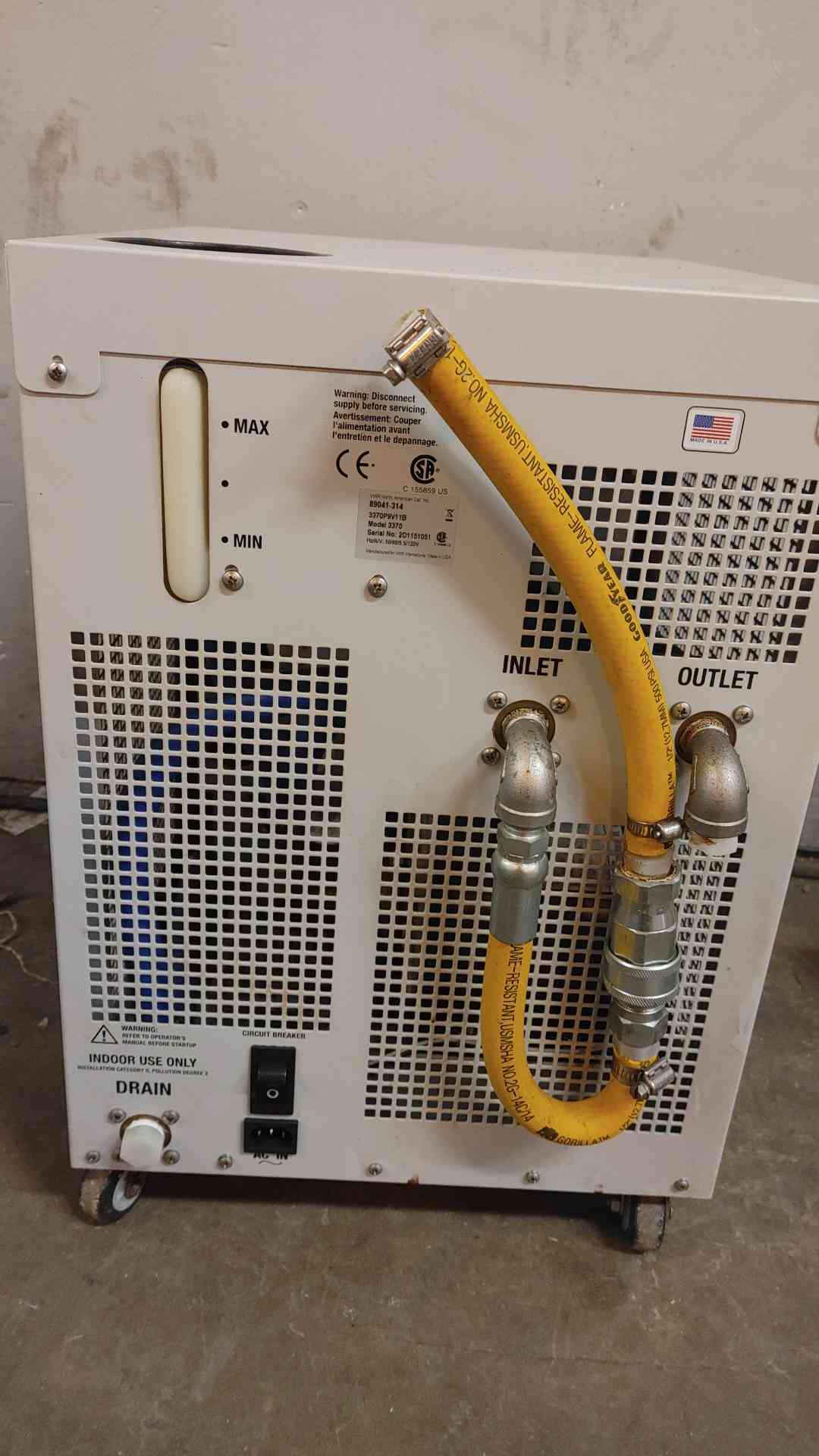 VWR #3370, Recirculator, 50/60 Hz, 5.5 Amps, 120 V - Image 2