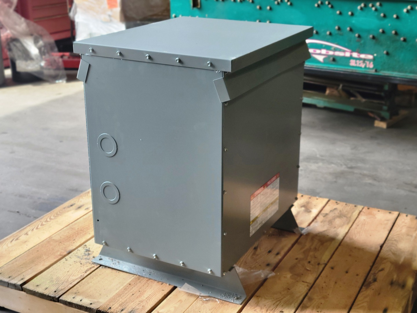 75 KVA 600 Primary, 208Y/120 Secondary, Hammond Power Solutions EG3A0075PB, dry type, Nema 3R, new surplus - Image 5