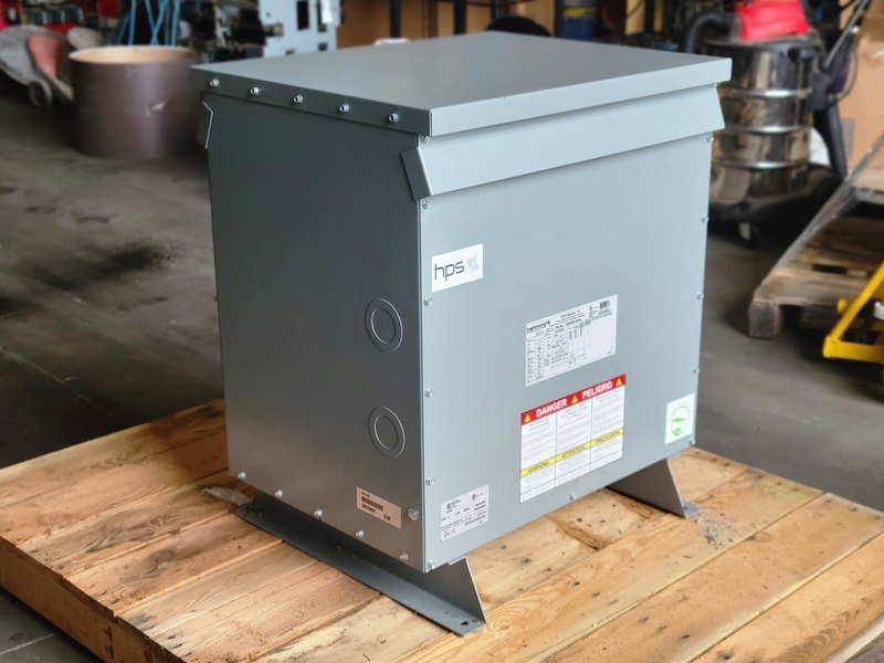 75 KVA 600 Primary, 208Y/120 Secondary, Hammond Power Solutions EG3A0075PB, dry type, Nema 3R, new surplus - Image 9