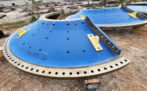 22' x 36.5' Flsmidth, LOT of 2 Ball Mills, Dual 4,900 KW (6,662 HP) Motor Drives, VFD, unused - Image 7