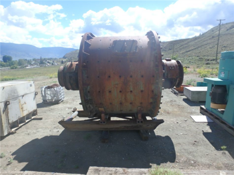 9' x 7' Canadian Allis-Chalmers, Ball Mill, 400 HP, herringbone gear - Image 7