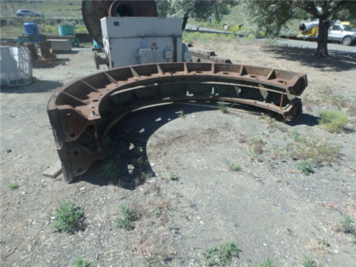 9' x 7' Canadian Allis-Chalmers, Ball Mill, 400 HP, herringbone gear - Image 8