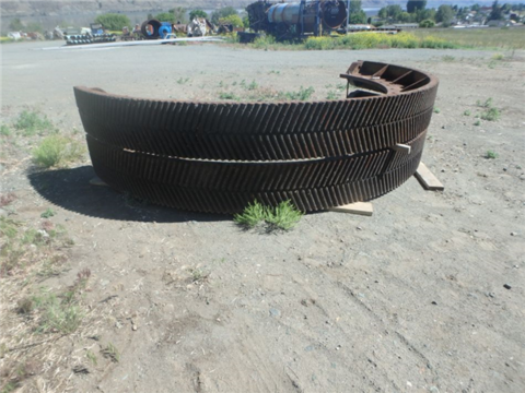 9' x 7' Canadian Allis-Chalmers, Ball Mill, 400 HP, herringbone gear - Image 9