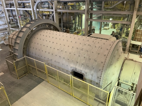 14'1" x 26'3" Flsmidth #FT-Series, Ball Mill, overflow, wet grind, Toshiba 3000 HP motor, single helical bull - Image 1